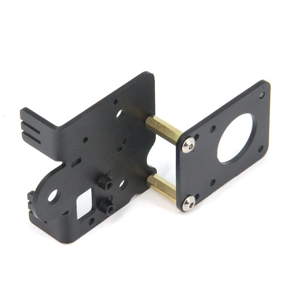 Zeberoxyz Direct Drive Dual Gear Extruder Upgrade Support Plate With Pulleys Kit Easy Print Flexible Filament For Ender 3 V2 End