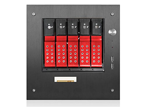 Istarusa S 35 De5Rd Compact Stylish 5X 3.5 Inch Mini Itx Tower   Red