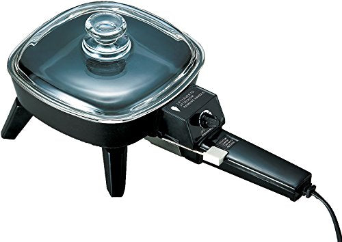 Brentwood Sk 45 6'' Non Stick Electric Skillet With Glass Lid, Black