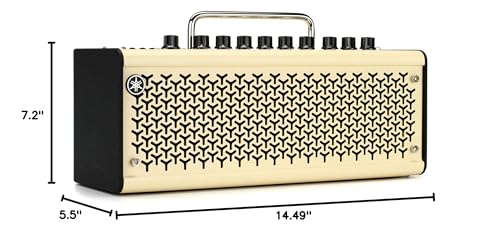 Yamaha Thr Wired Desktop 15 Guitar Amps And 8 Effects, Bluetooth-Enabled, Standard Color (Thr10Ii)