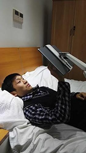 Magichold 3 In 1 360 Degree Rotating Height Adjustable Laptop Tablet Stand For Bed,Floor,Compatible With Ipad Pro 12.9 Inch, Ipa