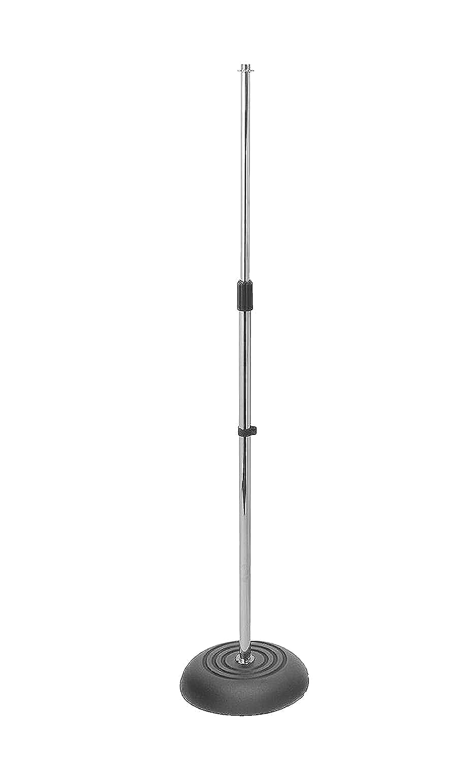 On Stage Mc7201 Round Base Microphone Stand   (Chrome)