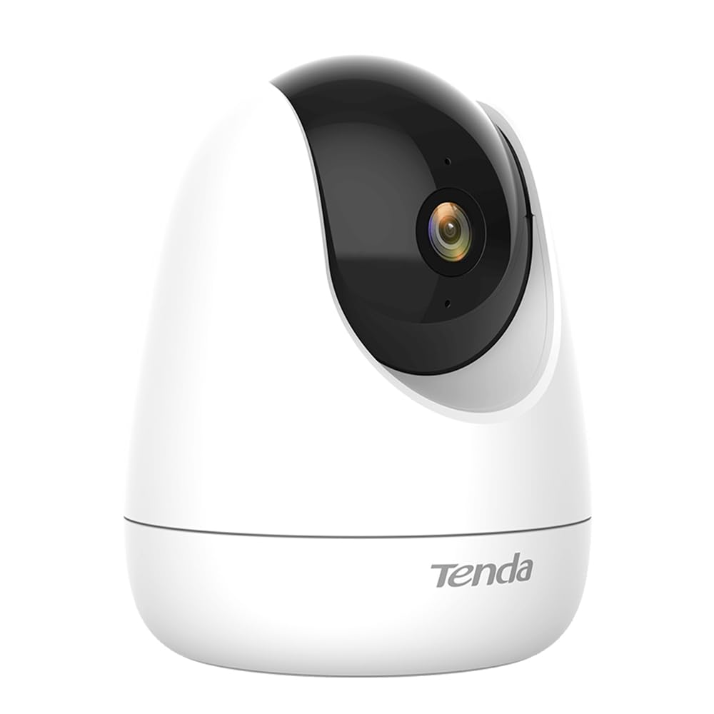Tenda Cp6 2K Indoor Wireless Pan Tilt Cameras For Home Security, Baby Monitor, Pet Camera With Phone App, 2 Way Audio, Night Vis