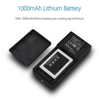 Eyoyo Portable Bluetooth Barcode Scanner - Mini Handheld CMOS Reader for iPad, iPhone, Android, POS, Store & Library Inventory