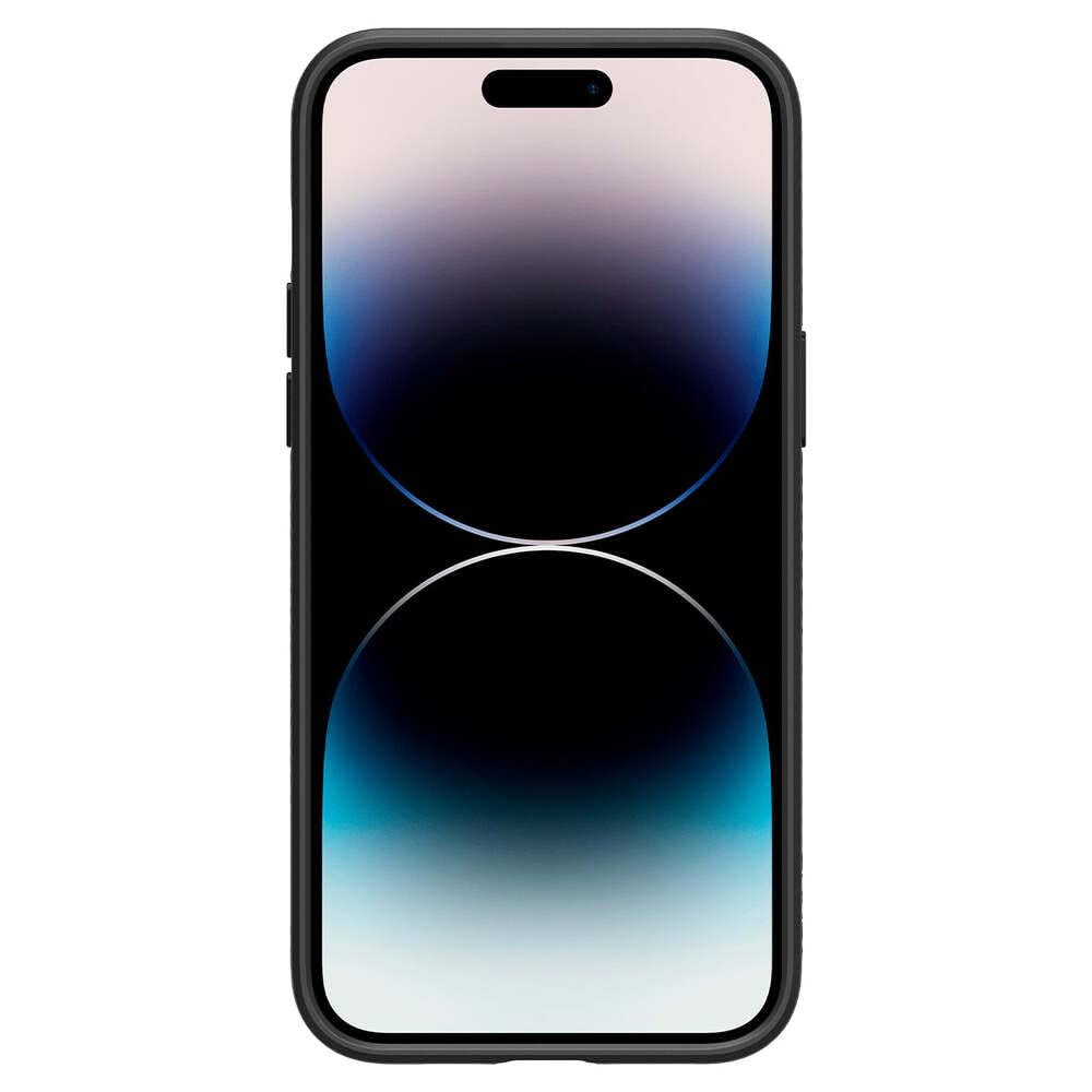 Spigen Liquid Air Designed For Iphone 14 Pro Case (2022) [Military-Grade Protection] - Matte Black