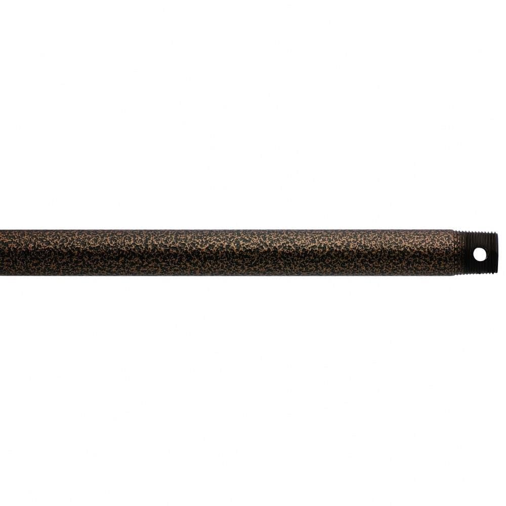 Kichler 360000WCP Accessory Fan Down Rod 12-Inch, Weathered Copper Powder Coat