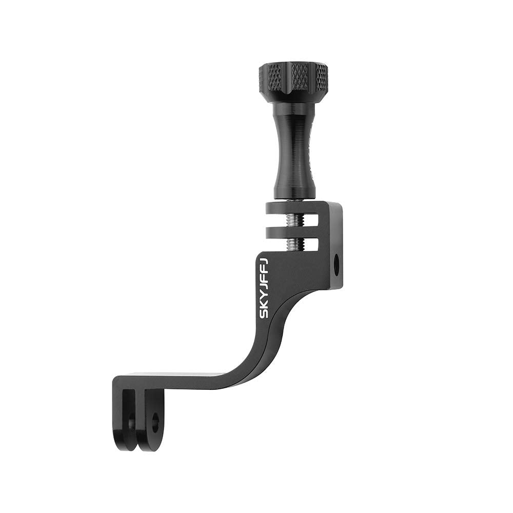 Skyjffj 90 Degree Aluminum Vertical Bracket Adapter Elbow Adapter For Gopro Hero 8(Accessories Can Be Installed)
