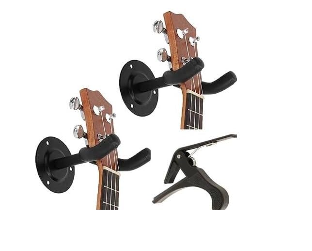 Boombox Music Clutch Guitar Capo (Black)
