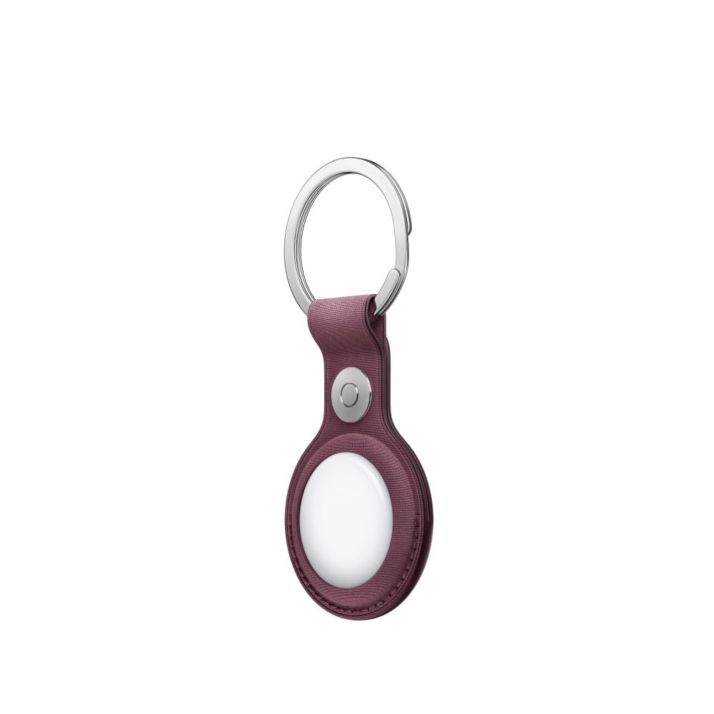 Apple Airtag Finewoven Key Ring - Mulberry - Mt2J3Zm/A