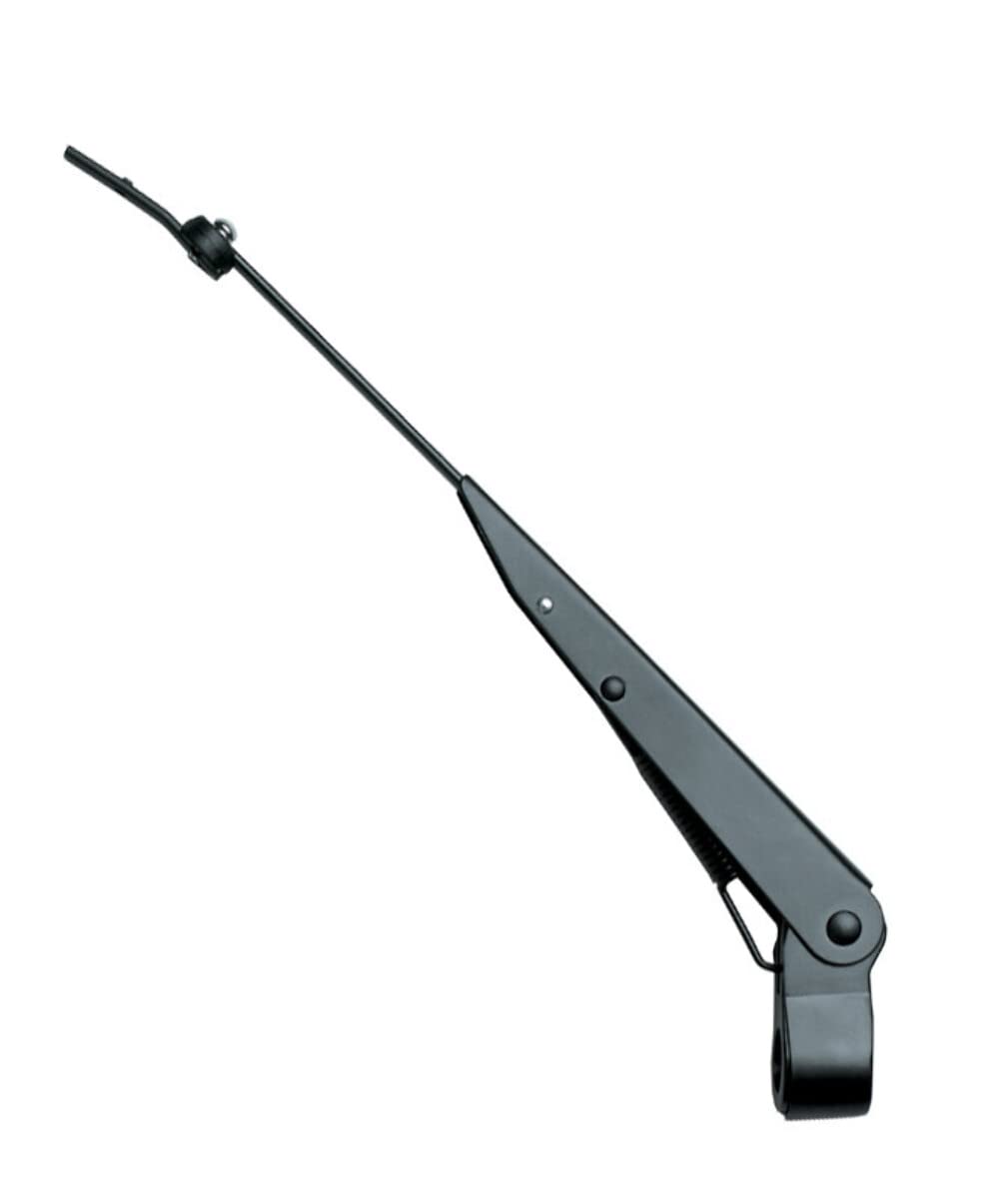 Marinco 33070A Wiper Arm, Deluxe Black Stainless Steel Single, 18''-24'' Adjustable,WBAUVB003X49CA4