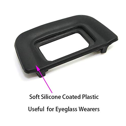 D60 D5100 Dk 20 Eyepiece Eyecup Viewfinder For Nikon D5600 D5200 D5100 D5000 D3100 D70 D70S D60 D50 D40 D750 Camera, Ulbter Viewfinder Eye Cup Blinkers  (3 Pack)