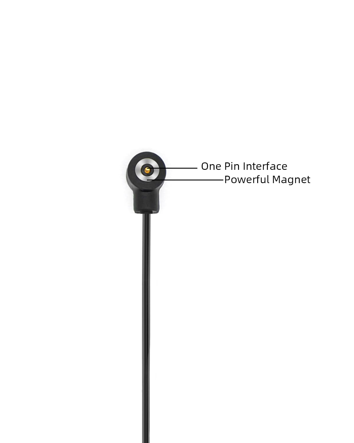 Makcpoimer Smart Ring Charger Cable, Smart Hand Fitness Ring Watch Charger (2P)