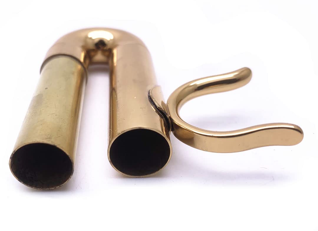 Jiayouy Trumpet 1St Valve Tuning Silde Assembly For Brass Bb Trumpet Instrument Gold