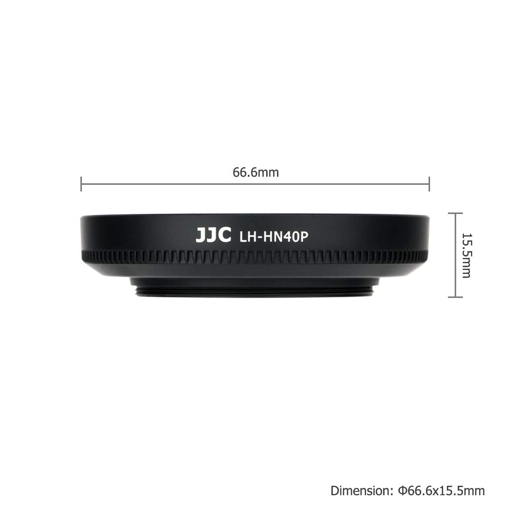 Screw In Lens Hood Shade For Nikon Nikkor Z Dx 16 50Mm F/3.5 6.3 Vr Lens On Nikon Z50 Zfc Z Fc Replace Nikon Hn 40 Lens Hood