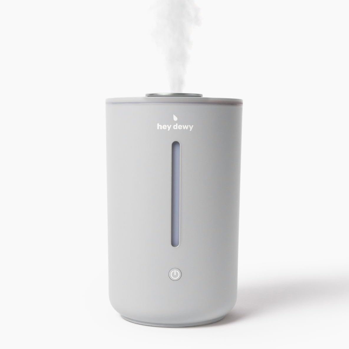 Hey Dewy Wellness Humidifier   For Home, Office, Bathroom Spa, Or Bedroom, With Cool Utrasonic Mist Hydration (Slate)
