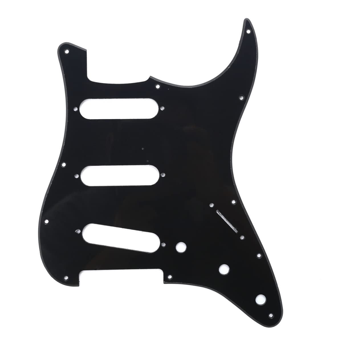Musiclily 11 Hole SSS Strat Guitar Pickguard for Fender USA/Mexican Made Standard Stratocaster Modern Style Electric Guitar Part