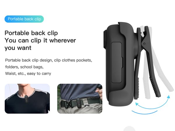 H8 64Gb 4K Thumb Action Camera, Mini Body Cameras, Wearable Pocket Vlogging Camera, Multiple Accessory Mount Anywhere Small Port