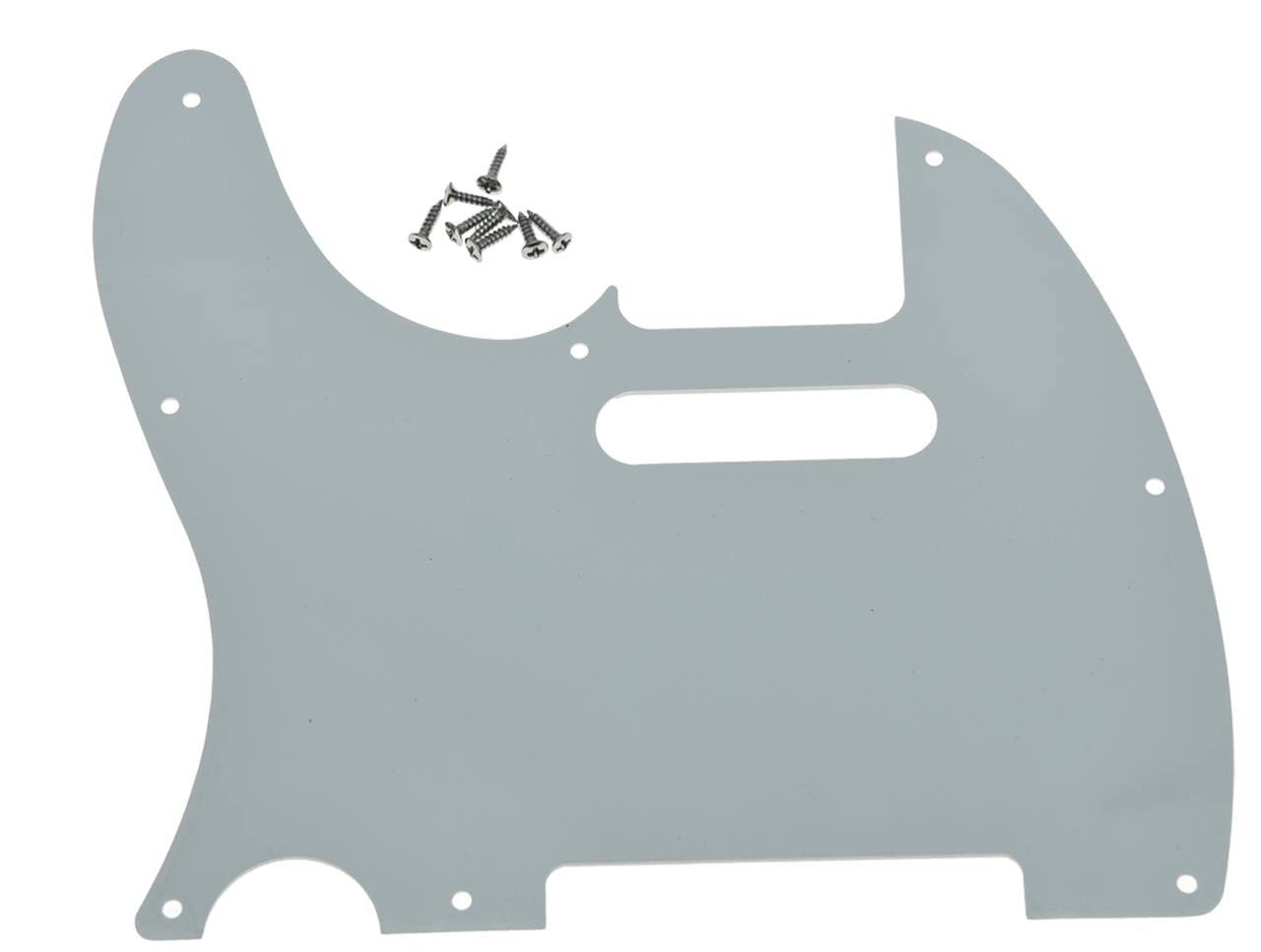 Kaish 8 Hole Tele Style Pickguard Tl Guitar Pick Guard Scratch Plate For Tele/Telecaster Vintage Tortoise