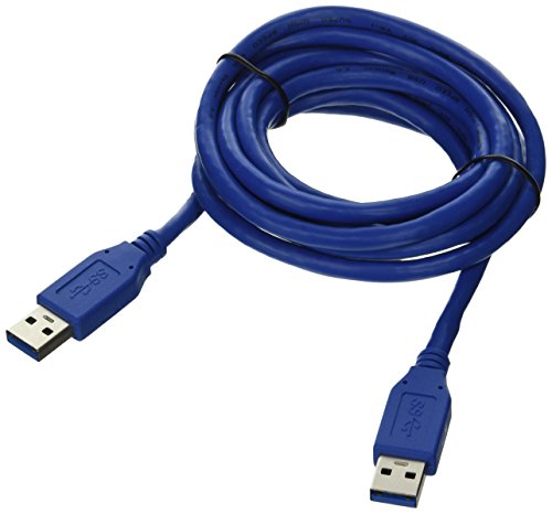 Siig Superspeed Usb 3.0 Type A (Male) To Type A (Male) Cable 2 Meters (Cb Us0212 S1),Blue