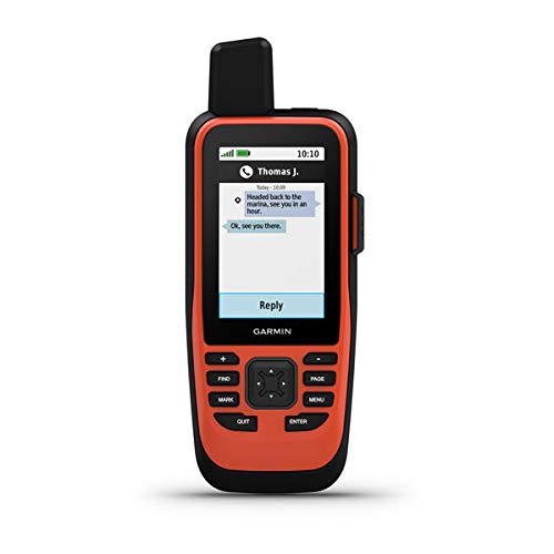 Garmin Gpsmap 86I, Floating Handheld Gps With Button Operation, Inreach Satellite Communication Capabilities, Stream Boat Data F