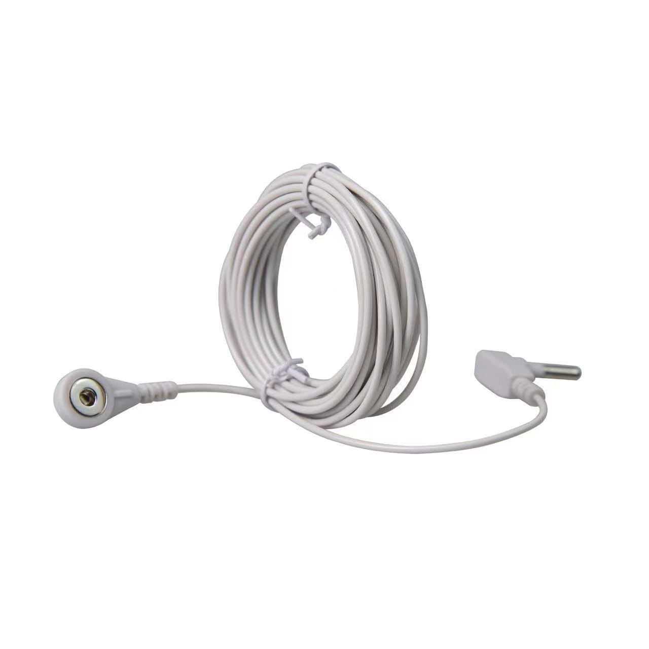 Seader 2 Pack Grounding Cords For Grounding Products, Grounding Mat Wire, Grounding Mat Cord, Grounding Sheet Replacement Cord.