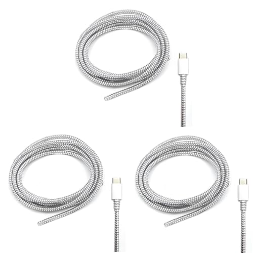 Gadgetbite Ultimate Cable Protector | Spiral Cable Protector 1.5 Meter/Cable Protector 150 Cm | Plastic Cord Wire Charger Winder