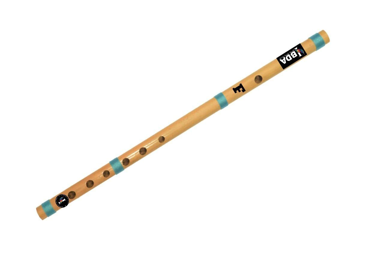 Ibda Bansuri For Professional/Learner/Beginner. Swadeshi, Handmade And Sanitized Bamboo Flute 19 Inch. Go Vocal For Local (48Cm)