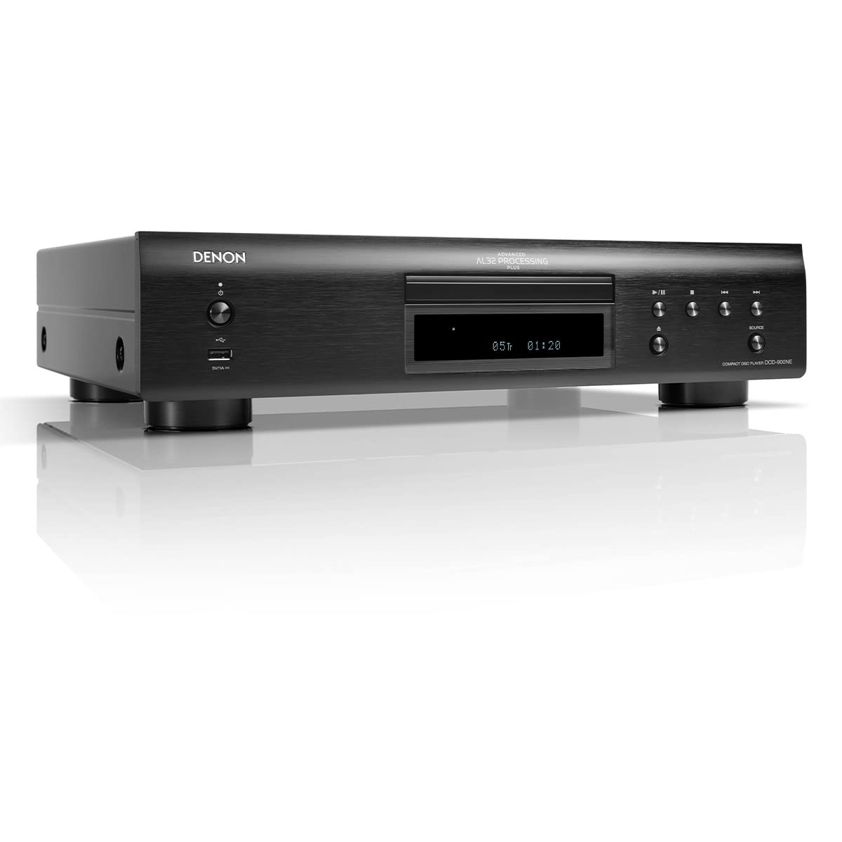 Denon Dcd 900Ne Cd Player With Advanced Al32 Processing Plus & Integrated Usb Port, Supports Hi Res Formats   Cd, Cd R/Rw, Mp3,