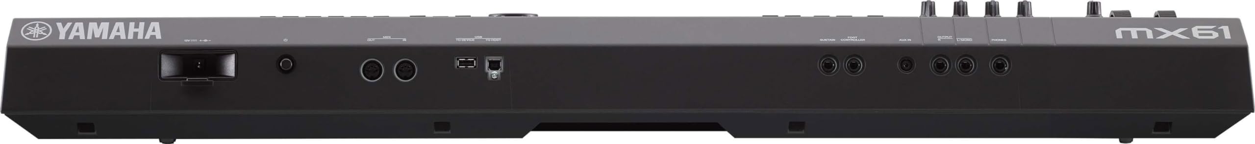 Yamaha Mx61 Music Production Synthesizer, 61-Key, Black