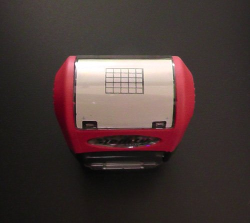 Guitar Chord Stamp 5Fret(Mini) Inkpad Builtin