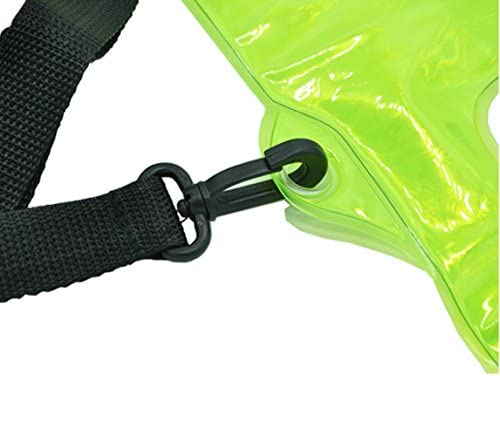 Lsgoodcare Portable Two Way Radio Waterproof Rainproof Bag Case Pouch Compatible With Motorola Kenwood Midland Uv 3R Uv 5R Px 888 Walkie Talkie Radio,5 Inch X 13.8 Inch, Green