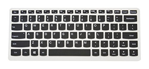 PcProfessional Black Ultra Thin Silicone Gel Keyboard Cover for Lenovo Yoga 720 13 710 14 14 Yoga 710 15 Yoga 720 15 15.6 Flex 4