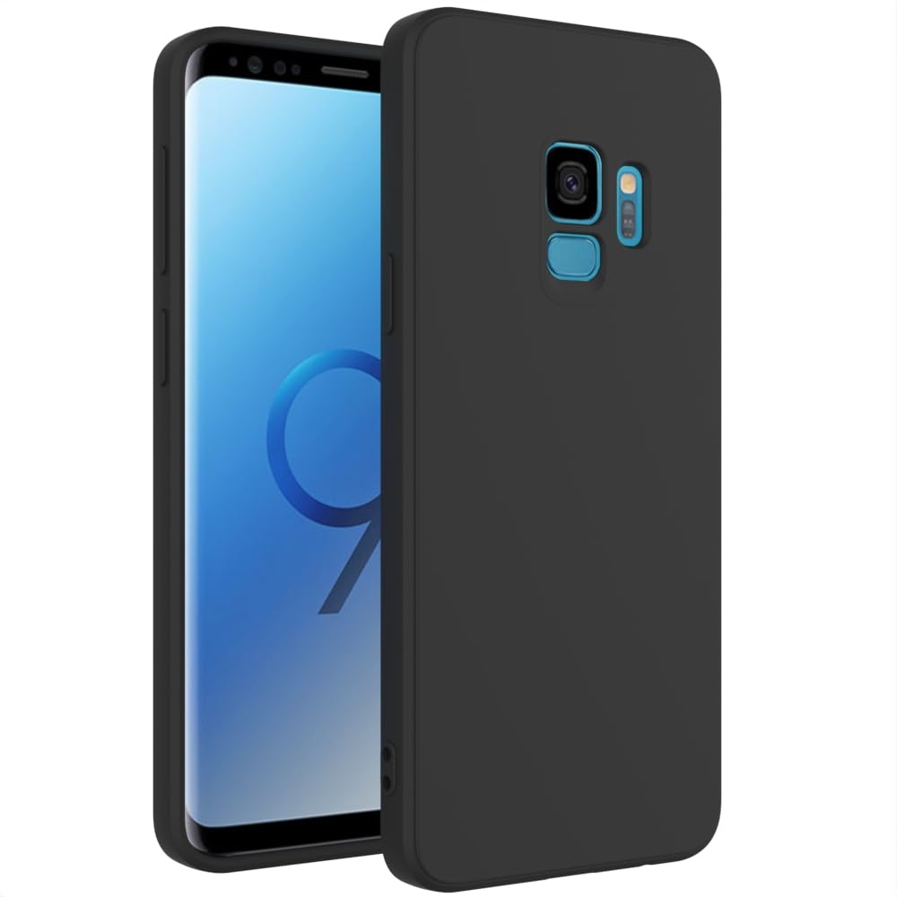Wogroo For Samsung Galaxy S9 Plus Case Black, Scratch Resistant With Soft Touch, Slim Thin Phone Cover For Samsung Galaxy S9 Plu