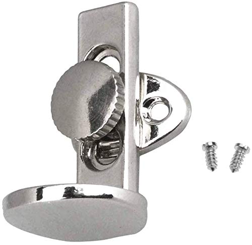 Jiayouy 5Pcs Silver Clarinet Metal Thumb Finger Rest With Screws Fit For Clarinet Oboe Woodwind Instrument