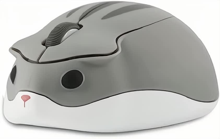 Wireless Mouse Bluetooth Mouse Cute Hamster Shape Kawaii Fun Portable Silent Lightweight Quiet Cordless Gaming Mice For Pc Lapto