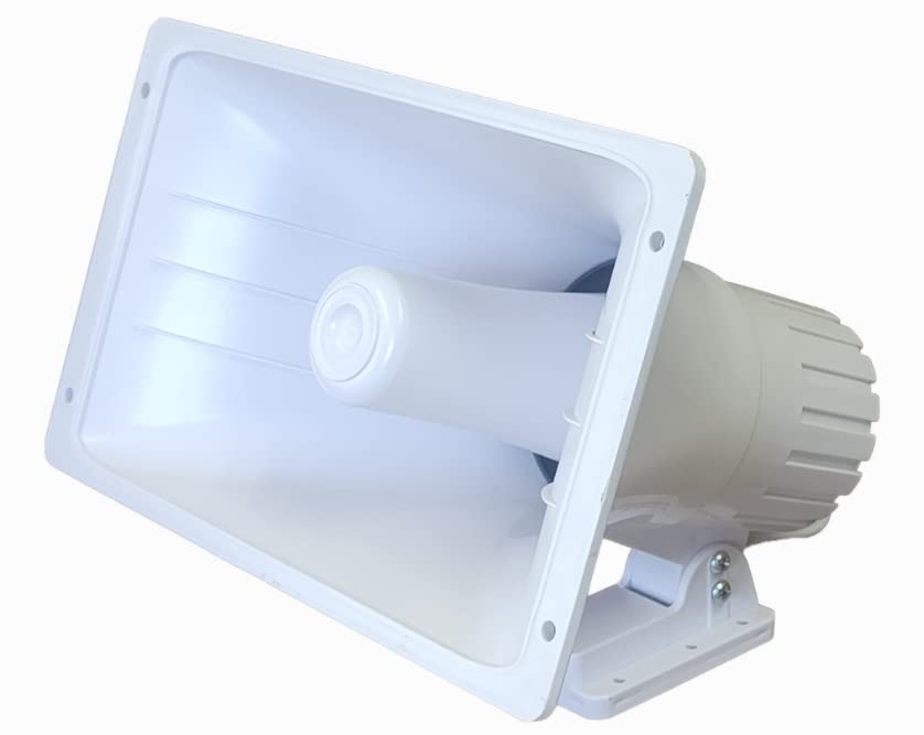 Nippon America Power Horn White 8 Ohm 100W Outdoor Tc 55