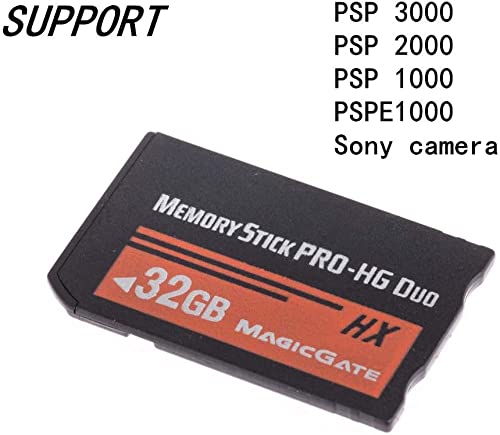 Mshx 32Gb Memory Stick Pro Hg Duo For Psp Camera Memory Card