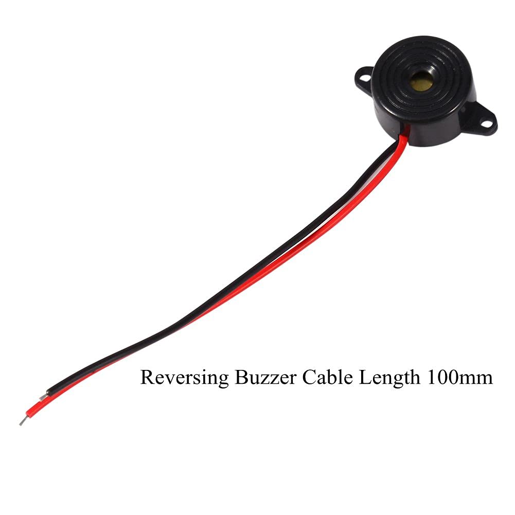 Dc 3-24V Buzzer, 12V Piezo Electronic Alarm Buzzer Continuous Sound Beep, Cable Length 100Mm