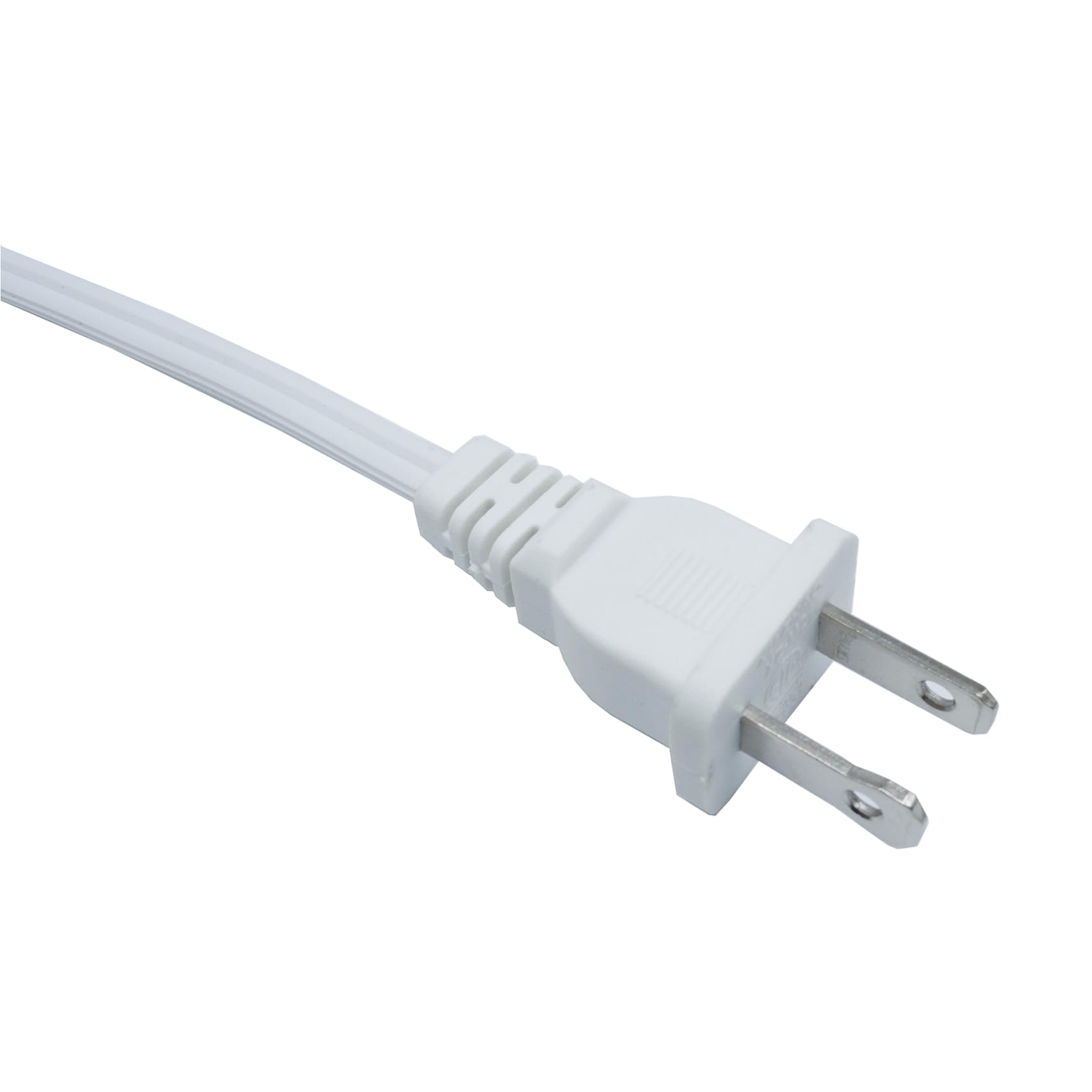 12Ft Replacement Lamp Cord, 18 Awg 2 Prong Power Cord Cable With On Off Button Switch, Stripped Ends Ready For Wiring And Applic