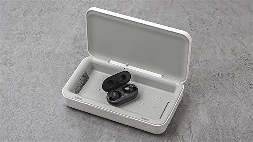 Samsung Qi Wireless Charger & UV Sanitizer - White, US Version, Fast Charging, Compatible with All Qi-Enabled Devices