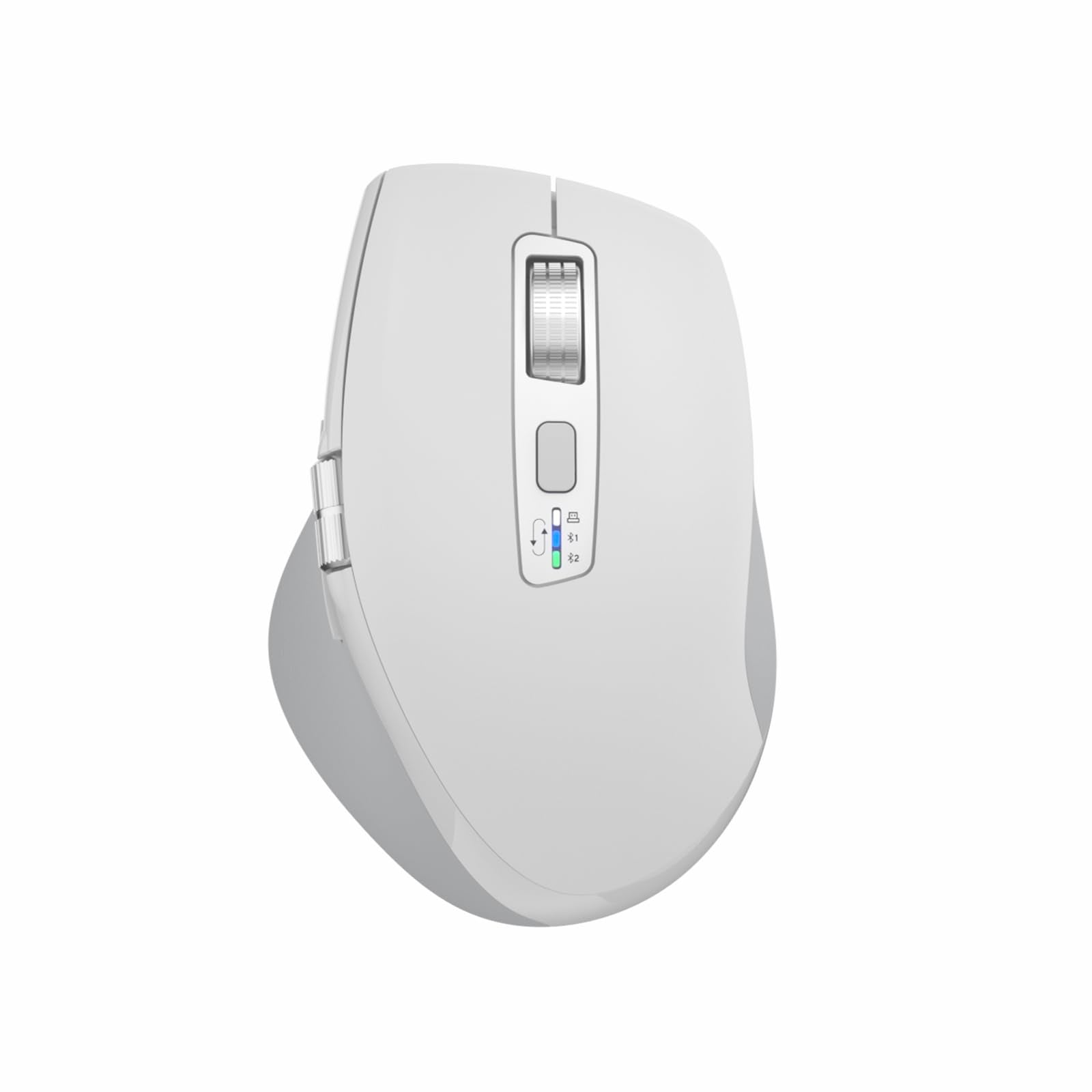 Infinmind Wireless Bluetooth Mouse With Smart Flying Scroll, Thumb Scroll Ergonomic Mice, Silent Multi Device Mouse For Computer