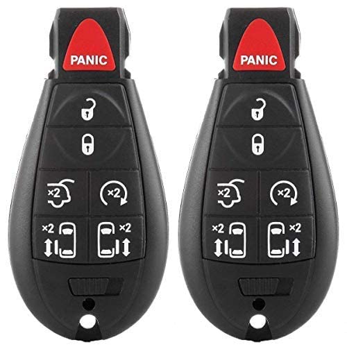 Eccpp Keyless Entry Remote Key Fob 08 15 For Chrysler Town & Country For Dodge For Grand For Caravan For Volkswagen Routa 433Mhz