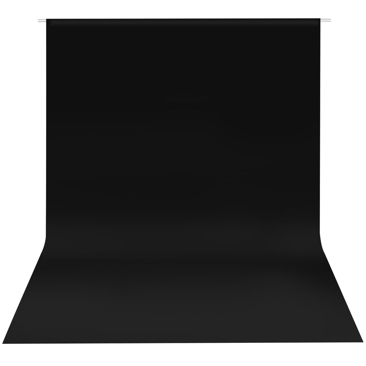 Hemmotop Black Backdrop 10X8 Ft, Black Photo Backdrops For Photoshoot, Polyester Fabric Black Background Curtain Screen Seamless