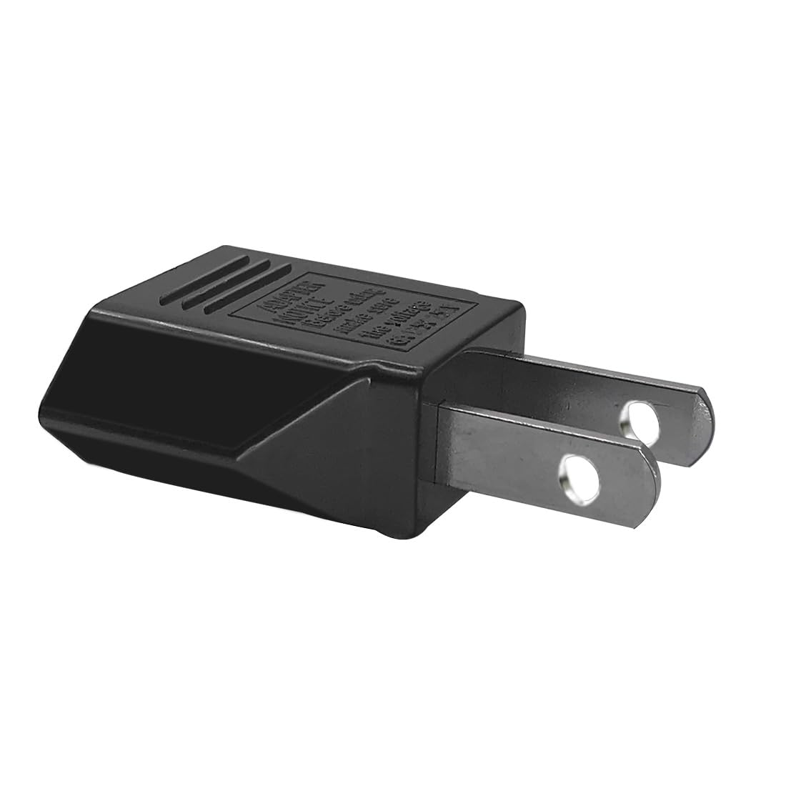 Jorindo (Black 2Pcs) Usa Plug To Eu Socket