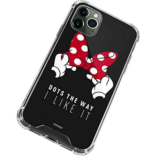 Skinit Clear Phone Case Compatible With Iphone 12 Pro Max   Officially Licensed Disney Minnie Mouse Dots The Way Design