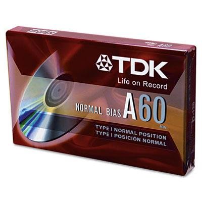Tdk 20090 Standard Grade Audio & Dictation Cassette Normal Bias 60 Minutes