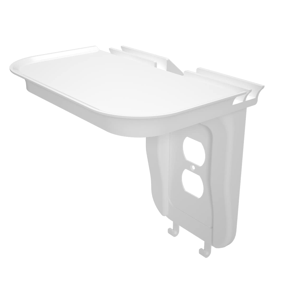 Suptek Large Wall Outlet Shelf,Home Wall Shelf Organizer For Outlets,Perfect For Bathroom Kitchen,Bedrooms,Ideal For Cell Phone 