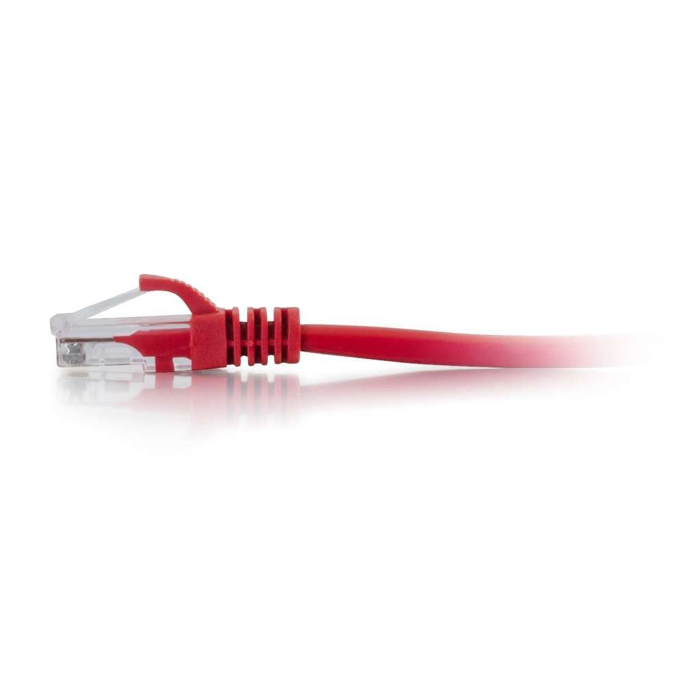 C2G 04003 Cat6 Cable   Snagless Unshielded Ethernet Network Patch Cable, Red (12 Feet, 3.65 Meters)