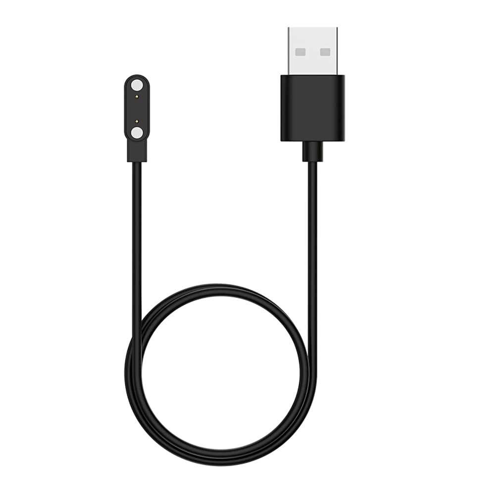 Azxjc Usb 2 Pin Smart Watch Charging Cable Zinc Alloy Adsorption Charging Data Cable For 7.62 Pitch Smart Watches And Children'S