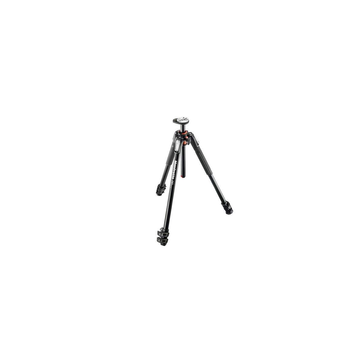 Manfrotto 190Xpro 3 Section Aluminum Camera Tripod With Horizontal Column